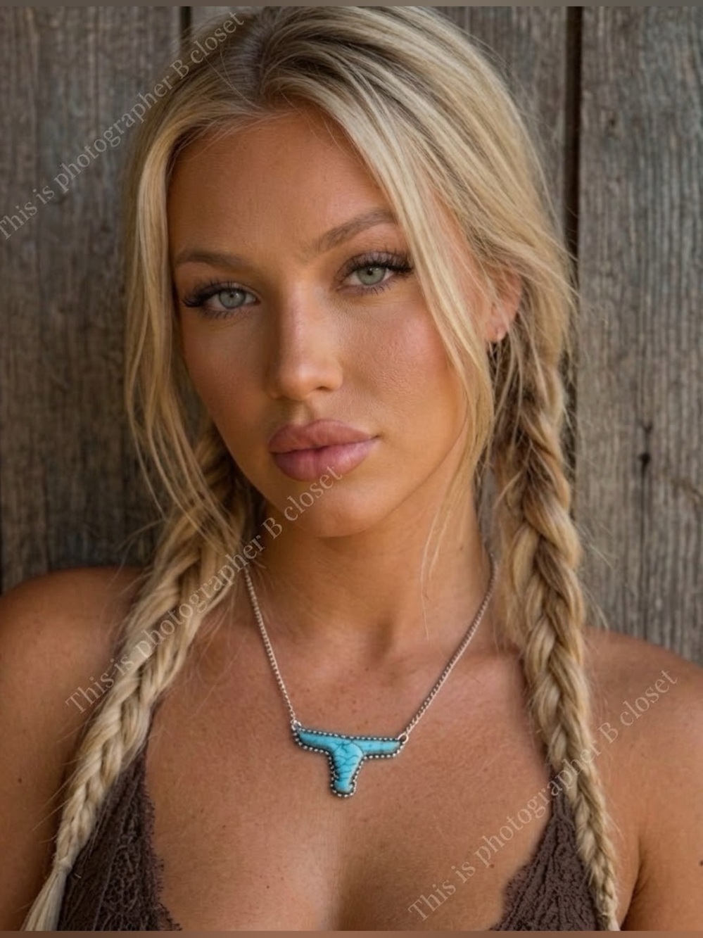 Ariat longhorn necklace with adjustable claw clasp extender